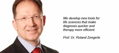 Portrait Prof. Dr. Roland Zengerle with vision